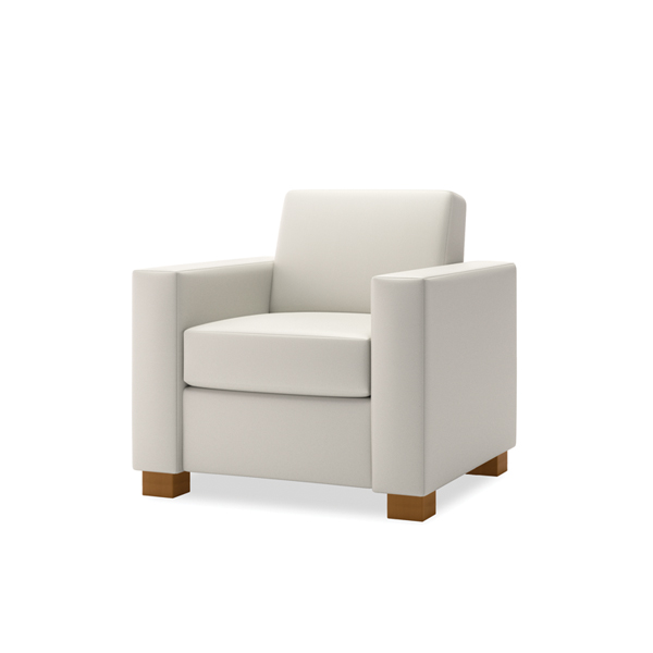 Integra Seating, Rendezvous Squared Chair. Available in multiple widths: 33 and 38