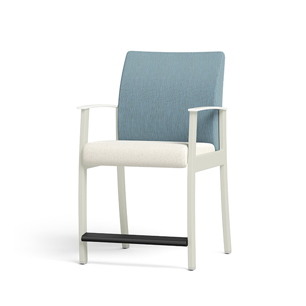 Integra Seating, High Tide - Metal Ortho Height Chair. Features solid surface arm caps, clean-out and wear-point seat
