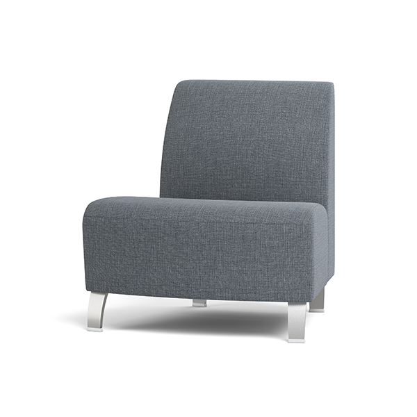 Integra Seating, Coffee House Outside Curve Seating. Available in 22.5° and 45° outside curves. Features a clean-out seat