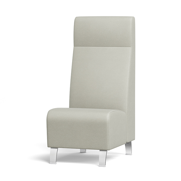 Integra Seating, High Back Coffee House Straight Seating. Available in multiple widths: 22.5, 26, 30, 36, 45, 54, 60, 66, and