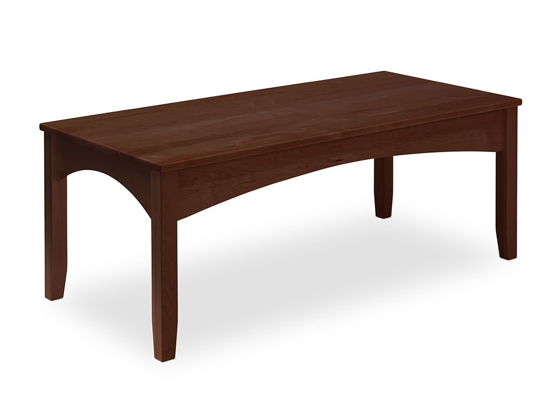Rendezvous  Coffee Table with Arched Apron