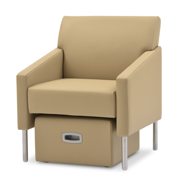 Footstool with optional Recessed Pull Handle