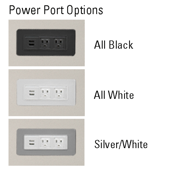 Power Port Color Options