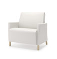 Marina Uph. Arm Chair Wood Legs – 32″sw