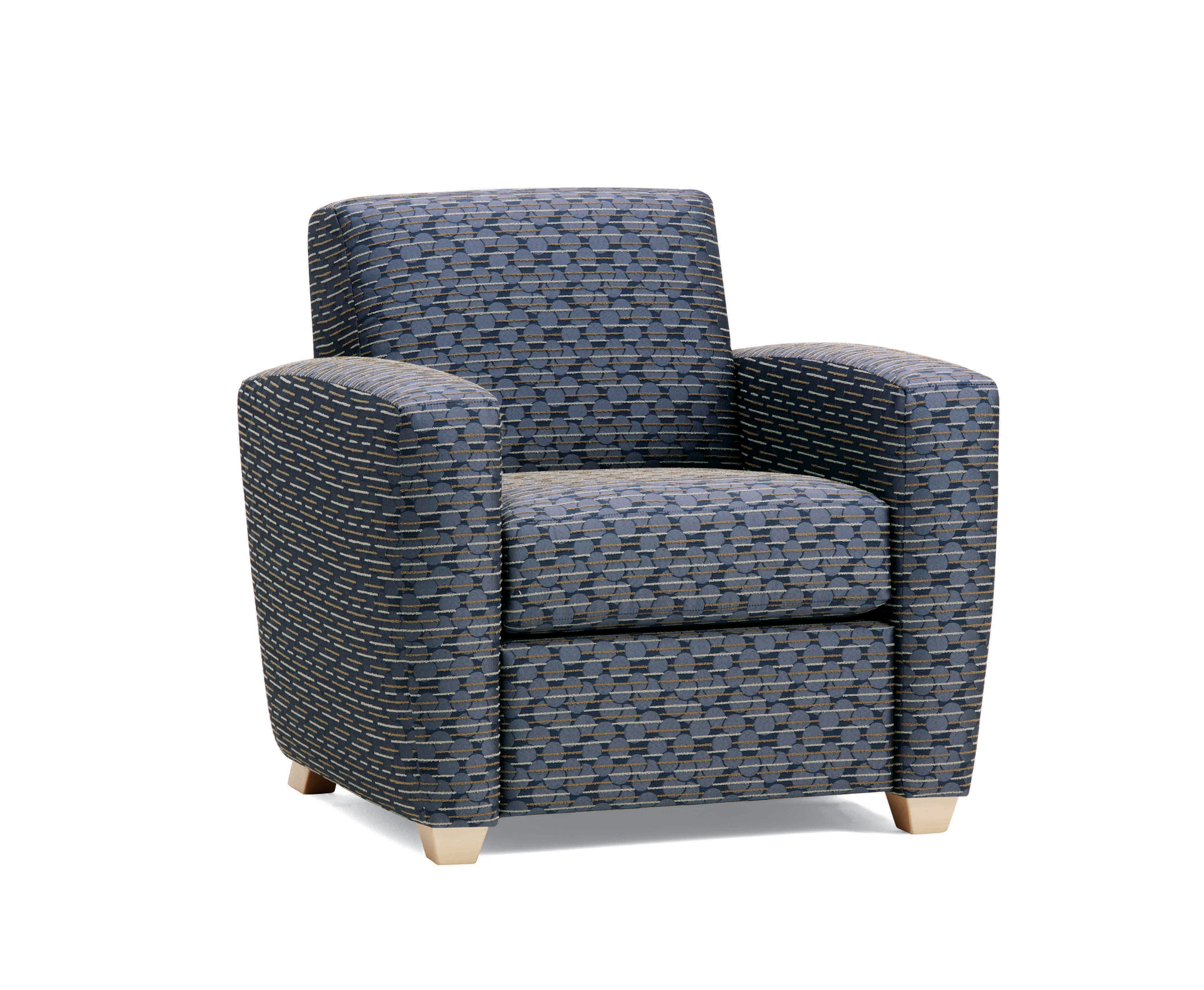 Rendezvous Chair - Blue with Original 2