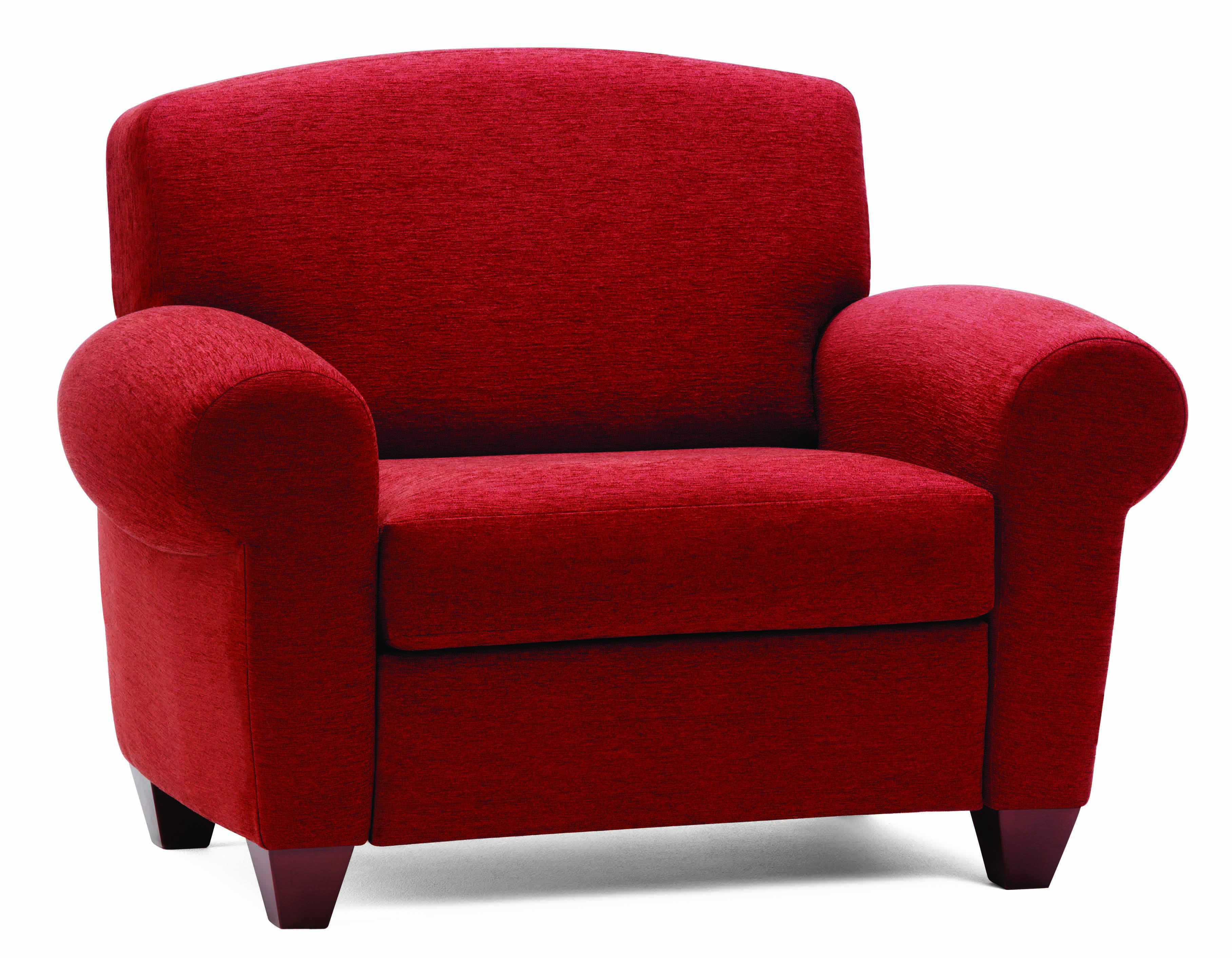Soirée Oversize Chair - Red