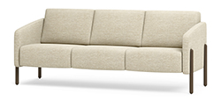 Pax Sofa w/Wood Legs