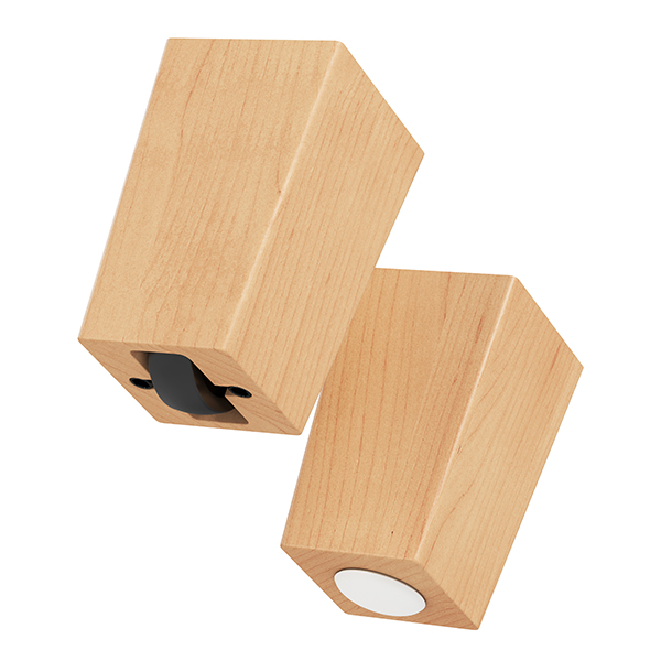 Front Leg Caster concealed in specially machined hardwood legs and Back Leg Oversized Dome Glide