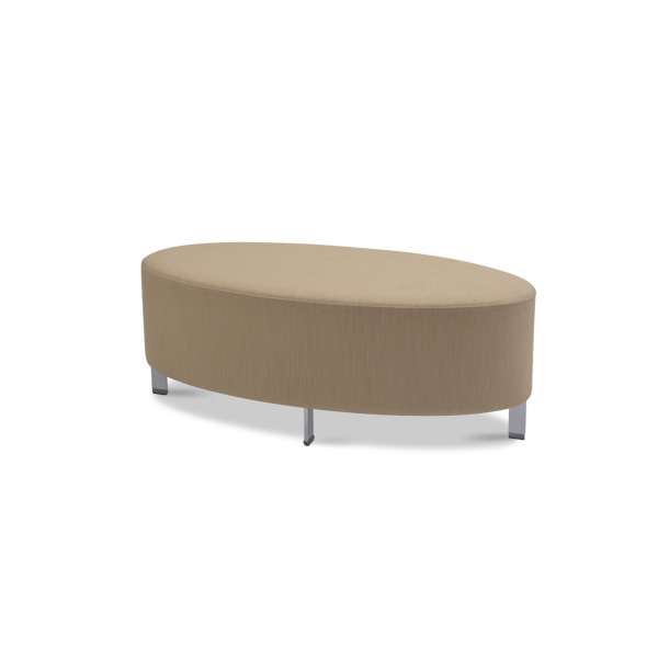 Integra Seating, Alpine Oval Ottoman. Available in 48