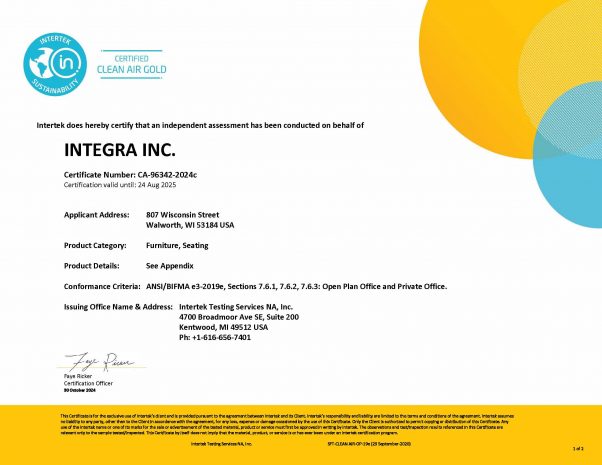 Integra_Intertek_CCAG_Certificate_CA-96342-2024c