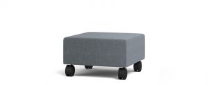 Coffee House Ottoman with Casters