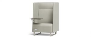 High Back Coffee House 
with Divider Panel