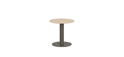 Coastal Metal Tables – 18″ Round w/Pedestal Base