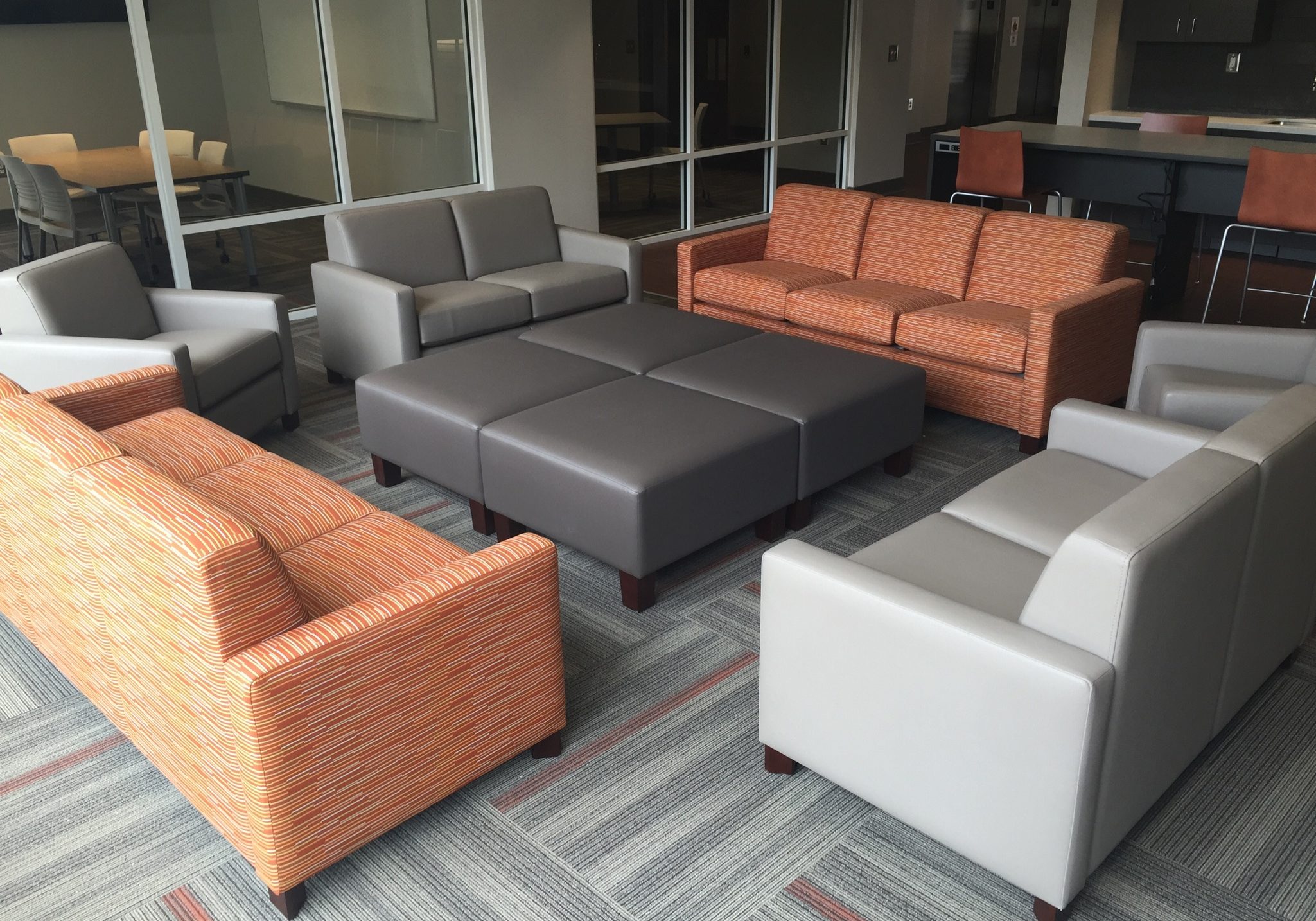 Mercer University Legacy Hall Living & Learning Res. Hall | Elite Lounge Seating 